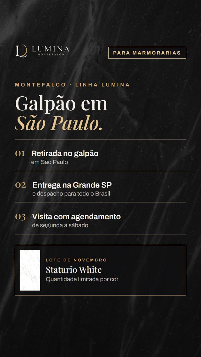 Staturio White — Galpão SP